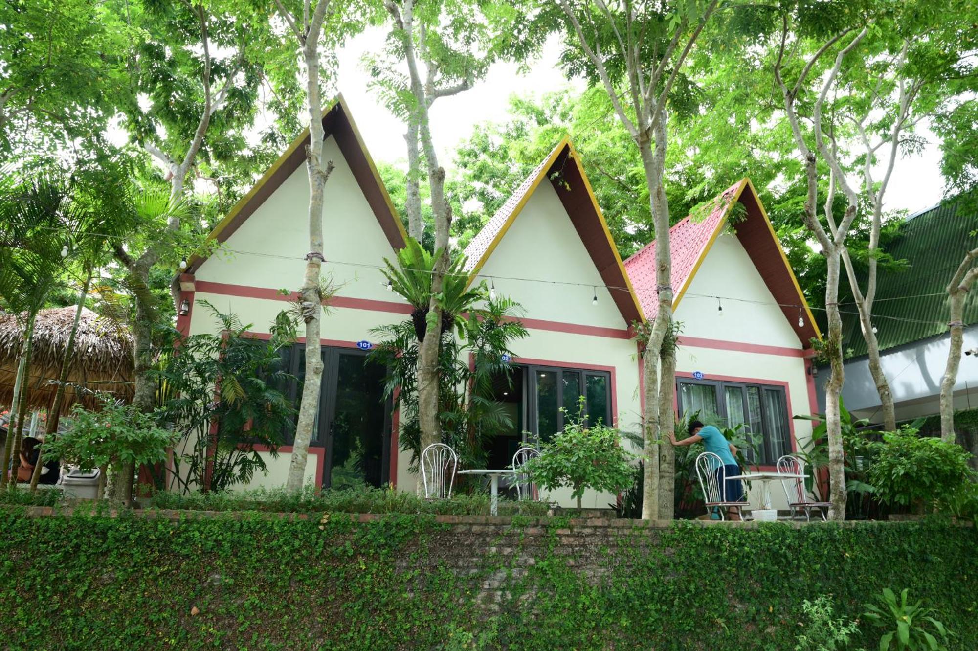 Restful River Bungalow Phong Nha Buitenkant foto